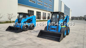 Cargadoras Compactas de Dirección Deslizante con Ruedas JH100, de Alta Maniobrabilidad y Aplicaciones Multifuncionales para Construcción y Agricultura - Product Image 4