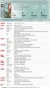 Nuevo Teléfono Móvil Mo to G75 2025 con Pantalla LCD de 6.8 Pulgadas, 120 Hz, Cámara de 50 MP, Batería de 5000 mAh, Carga de 30 W, Snap 6 Gen 3, Android 14, 5G - Product Image 6
