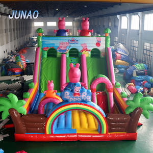 Castelo Inflável Bluey para Exterior, Combo de Escorregador e Castelo de Pular em PVC, Venda Direta de Fábrica - Product Image 1