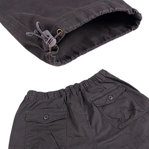 <span class=keywords><strong>Pantalon</strong></span> cargo décontracté pour <span class=keywords><strong>homme</strong></span> <span class=keywords><strong>avec</strong></span> <span class=keywords><strong>taille</strong></span> élastique jambe cordon multi-poches portable pour l'extérieur pour la mode quotidienne de la rue vente en gros - Product Image 6