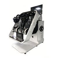Simulateur de vol rotatif à 360 degrés, montagnes russes, cinéma VR 9D, simulateur de vol, VR éducatif pour l'extérieur, l'intérieur et les écoles