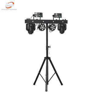 Gigbar Set Effect DJ RGB Disco Luces Equipo de iluminación de escenario Cabeza móvil Led Par Luces de fiesta - Product Image 2