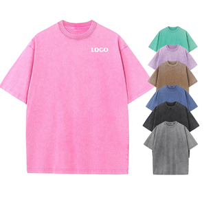 <span class=keywords><strong>T</strong></span>-Shirt in bianco personalizzate da uomo in cotone 100% da uomo 230gsm <span class=keywords><strong>T</strong></span>-Shirt Oversize - Product Image 1