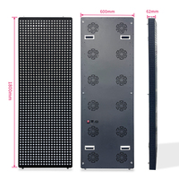 REDSKY Panneau de luminothérapie infrarouge LED professionnel sur pied, 1,8 m de haut, 6000 W, grande puissance, avec prise US, pour le corps entier