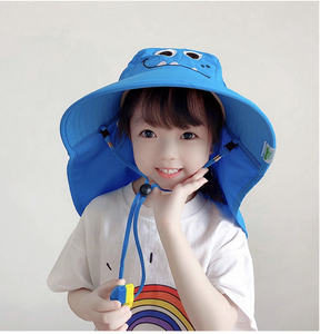 Chapeau Bob Enfant Animal Mignon Respirant à Large Bord pour l'Été, les Voyages en Plein Air et le Quotidien, 3-12 Ans, Protection Solaire Plage D-007 - Product Image 5