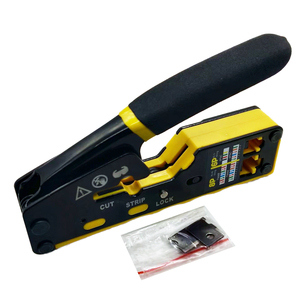 Đa chức năng RJ45 Uốn Tóc bồng công cụ với cáp Cutter vũ nữ Thoát Y cho RJ11 RJ12 Modular cắm Cat3 <span class=keywords><strong>CAT5e</strong></span> CAT6 cáp Ethernet - Product Image 1
