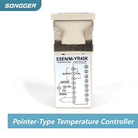 Régulateur de température numérique avec thermocouple type K 0‑399℃ montage panneau relais chauffage