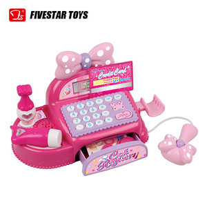 FiveStar Unisex Pretend Play Caja registradora y carrito de compras Plástico Preescolar Supermercado Juguetes para niños - Product Image 4