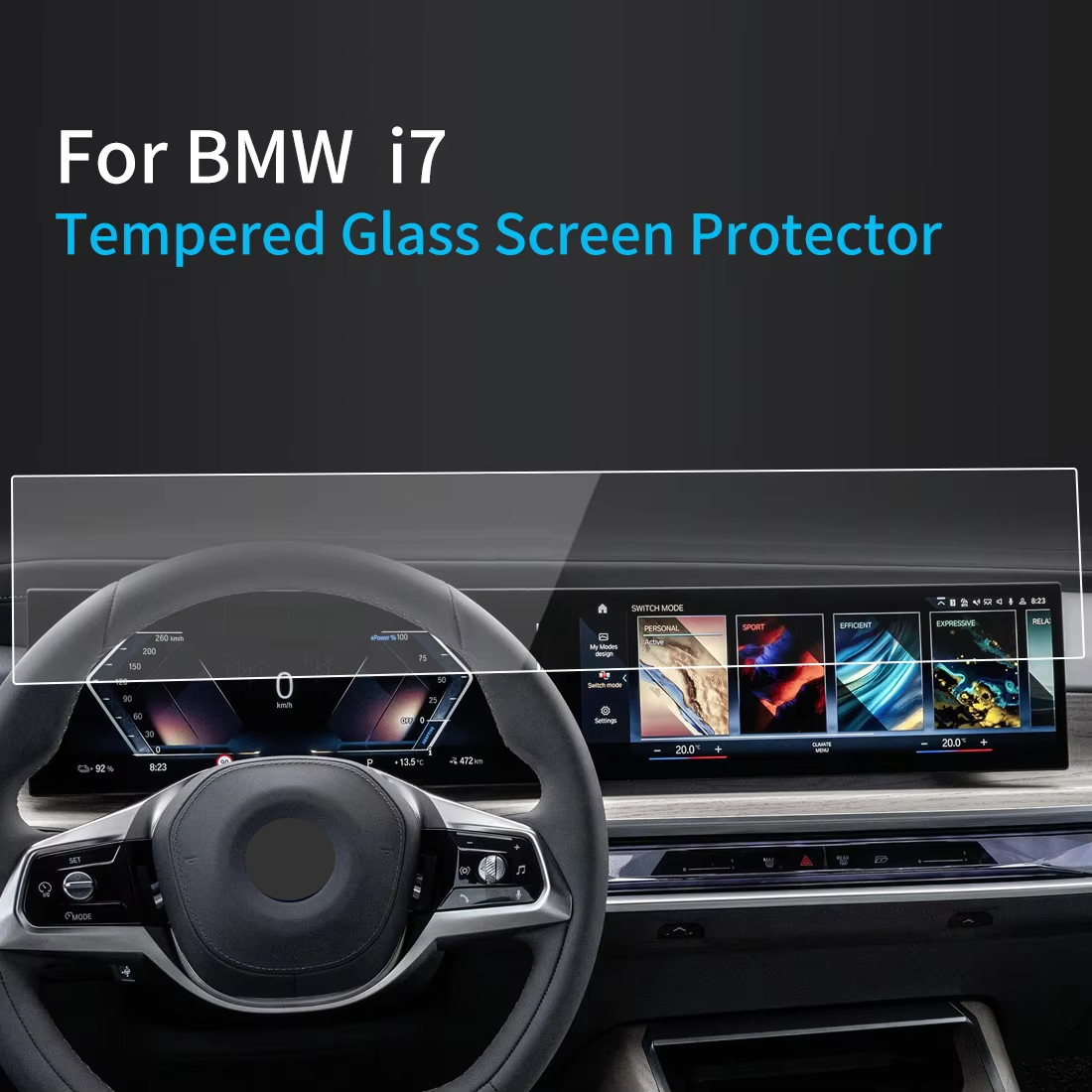 โปร่งใส/สำหรับ i7 BMW