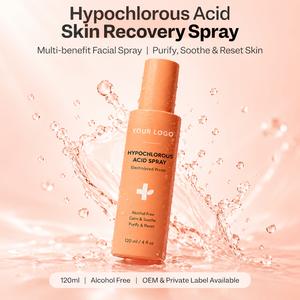 Spray Visage à l'Acide Hypochloreux Antibactérien, Conçu pour Peaux Sensibles, Améliore les Imperfections et l'Acné, Apaise les Rougeurs, les Coups de Soleil et les Irritations - Product Image 1