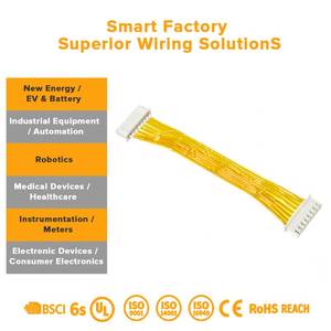 สายเคเบิลอากาศยานแบบกันน้ำ IP68 พร้อมตัวนำทองแดง หุ้มยาง/ไนลอน สำหรับหุ่นยนต์ คอมพิวเตอร์ ใช้งานกลางแจ้งในสภาพอากาศรุนแรง และงานอุตสาหกรรม - Product Image 3