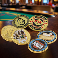 Échantillon Gratuit Pièce de Monnaie Personnalisée Jeton de Poker en Alliage de Zinc Métallique Pièces Personnalisées Rondes ou Triangulaires Pièce de Défi en Métal 3D avec Logo Émaillé
