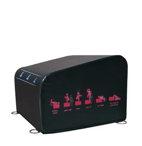 Boîte de Plyo multifonctionnelle avec logo personnalisé, boîte de poussée pour les hanches, entraînement de la force, boîte de poussée pour les hanches, salle de sport à domicile, exercice physique - Product Image 1