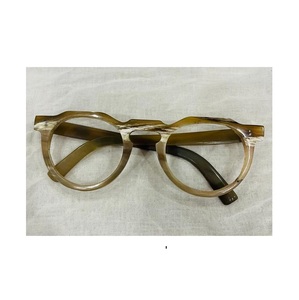 Monture optique en corne de buffle naturelle de qualité supérieure/monture de lunettes Vintage en corne de buffle personnalisée - Product Image 2