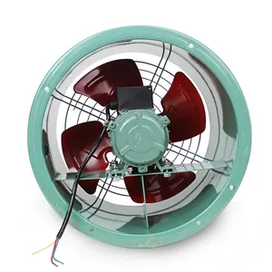 Hongke SF2-4 220V/380V AC Energy Saving And Low Noise Round Exhaust Price Axial Fan