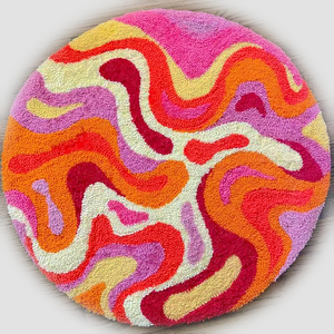 Vente en gros de <span class=keywords><strong>tapis</strong></span> de bain fait main personnalisé avec design personnalisé DIY <span class=keywords><strong>tapis</strong></span> de bain coloré artisanal - Product Image 3