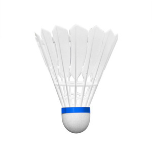 Volant de badminton en nylon Ztc558, plume simulée, durable, pour l'entraînement et les compétitions sportives - Product Image 1