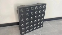 Luz de Matriz LED de Alta Potencia, 36x15W, Luz de Escenario, Panel de Matriz de Píxeles LED, Compatible con Matriz RGBW a Todo Color, para Espectáculos y Bodas
