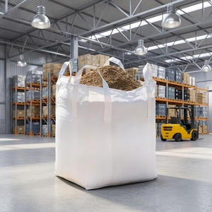 <span class=keywords><strong>Sacchi</strong></span> Jumbo FIBC in PP Riciclabile Taidun con Nervature Interne, Capacità 2000kg, Fattore di Sicurezza 5:1, Cerniera Laterale, Trattamento UV, Personalizzabili - Product Image 1