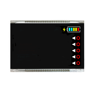 Pantalla LCD de segmento hecho a medida, Color blanco sobre negro, para equipos de riego - Product Image 4