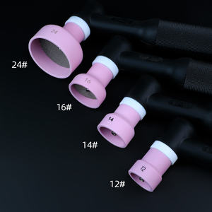 #12/#14/#16/#24 Großer WIG-Brenner Keramik spitze Obere große Keramik düse zum Schweißen und Löten von Edelstahl-Schutz düse - Product Image 2
