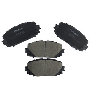 Plaquettes de <span class=keywords><strong>frein</strong></span> avant M1034 D1628 0446552240 0446552270 pour Toyota Corolla Estate Verso Yaris Vios Saloon, céramique semi-métallique - Product Image 3
