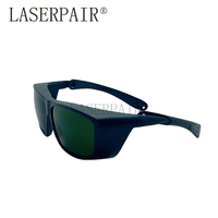 Lunettes de sécurité laser certifiées CE EN207 haute protection 3000W 1064nm OD>7 pour machines de soudage laser à fibre
