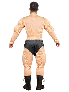 Nouveau Costume de Musculation pour <span class=keywords><strong>Homme</strong></span> Adulte, T-shirt Musculaire, Tenue de Performance d'Halloween - Product Image 4