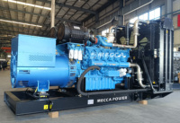 Générateur diesel électrique 1000kva 1250kva 1500kva 1875kva Conteneur Baudouin/Weichai Genset pour centre de données/hôpital/bâtiment