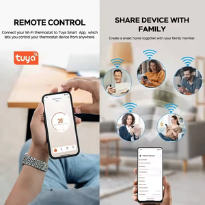 5A điện sưởi ấm TFT núm chuyển đổi thông minh tuya app điều khiển từ xa Wi-Fi nhiệt cho hệ thống nhà thông minh Alexa Google trợ lý - Product Image 6