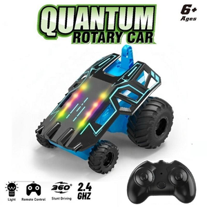 KS 2,4G <span class=keywords><strong>Control</strong></span> remoto Rotación de 360 grados Stunt Off-Road Vehicle High Speed Spinning RC Car con Light Racing Car Toy - Product Image 3