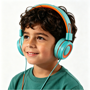 Audífonos Infantiles Ligeros con Cable, Estilo Macaron, con Micrófono, Plegables, 3.5mm, Casco de Audio - Product Image 2