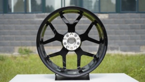 Factory Custom Muscle Car Beadlock Wheels <strong>17</strong> <strong>Inch</strong> Forged Wheels Concave Beadlock <strong>Rims</strong> 5x115 Wheels for Dodge Challenger Hellcat - Product Image 4