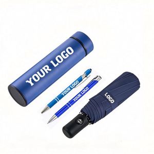 Supplier Wholesale Promotional Business Gift <b>Umbrella</b> Luxury <b>Windproof</b> Eco Friendly Folding <b>Umbrellas</b> With Custom Logo - Product Image 1