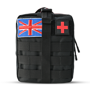 Trousse d'urgence haute capacité trousse de premiers soins tactique outils de survie en plein air d'urgence pochette molle IFAK pour camping randonnée - Product Image 4