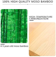 Plateau de Table Décoratif sur Lit Pliant Réglable Portable Netbook en Bois de Bambou Support de Bureau pour Ordinateur Portable Pc Bureau Portable