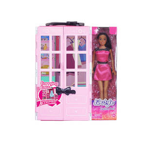Professional Vinyl Ethnic Fashion <b>Doll</b> Full <b>Wardrobe</b> Set Blow-Molded Body Window-Box Packed Retail Supply - Product Image 5