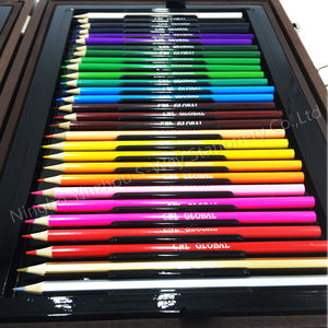 Школьная детская коробка акварельный карандаш 145 шт. деревянная коробка набор художественных принадлежностей для рисования для детей - Product Image 6