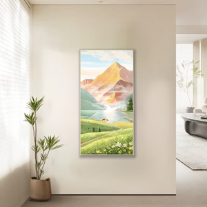 Rizhao Jinshan grès <span class=keywords><strong>peinture</strong></span> décorative <span class=keywords><strong>salon</strong></span> porche fond mur - Product Image 4