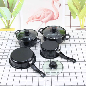 Nhà Bếp Mặc Hạnh Phúc Đầu Bếp Câu Lạc Bộ Nồi Đặt Đồ Nấu Nướng Đặt Chảo Nấu Ăn Đồ Dùng Nồi Đồ Nấu Nướng Đặt Đồ Chơi Cho Nấu Ăn - Product Image 3