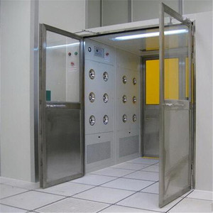 Venta caliente de la institución médica para sala limpia de acero inoxidable doble persona ducha de aire - Product Image 6