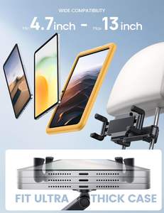Soporte Universal para Teléfono y Tablet Lamicall STCH04 para Asiento Trasero de Coche, con Abrazadera Giratoria de 360 Grados, para Dispositivos Móviles, Películas para Bebés - Product Image 5