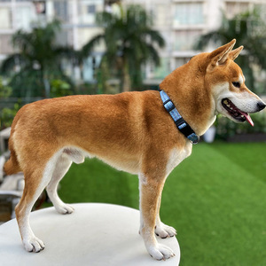 Correa de lino para perros, ajustable, de color sólido, para perros pequeños, accesorio para pasear mascotas - Product Image 3