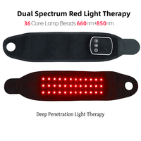 Attelle de poignet à LED infrarouges rechargeable pour thérapie par lumière rouge 660nm 850nm, Fabricant OEM