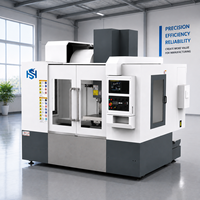 Centre d'usinage vertical haute vitesse, fraiseuse CNC avec magasin de 24 outils pour le traitement de pièces de précision