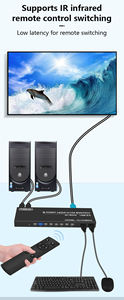 Conmutador KVM FJGEAR FJ-HK801 8x1 con USB <span class=keywords><strong>2.0</strong></span>, 8 Entradas y 1 Salida para Conmutación Manual 4K a 30Hz, Calidad 4K Nítida para Visualización Crítica - Product Image 4