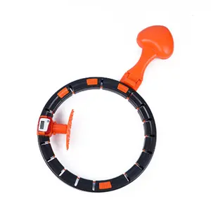 Großhandel Zähler digitale Sport Taille Massage Fitness gewichteten Smart Hula Ring Hoop