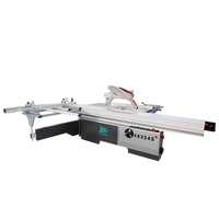 Scie à panneaux à table coulissante à alimentation manuelle de haute précision 5,5 kW homologuée CE, composants essentiels du moteur MDF, multi-tension