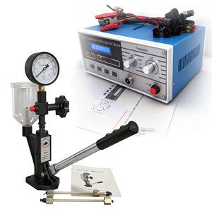 S60H 60MPa Probador de Inyectores Diésel + CR-C Probador Multifunción de Inyectores Common Rail Kit 2 en 1 <span class=keywords><strong>Simulador</strong></span> de Inyectores Solenoides - Product Image 1