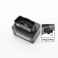 Traceur GPS OBD2 4G 2G avec alarme antivol SOS, application Android et suivi sur tableau de bord